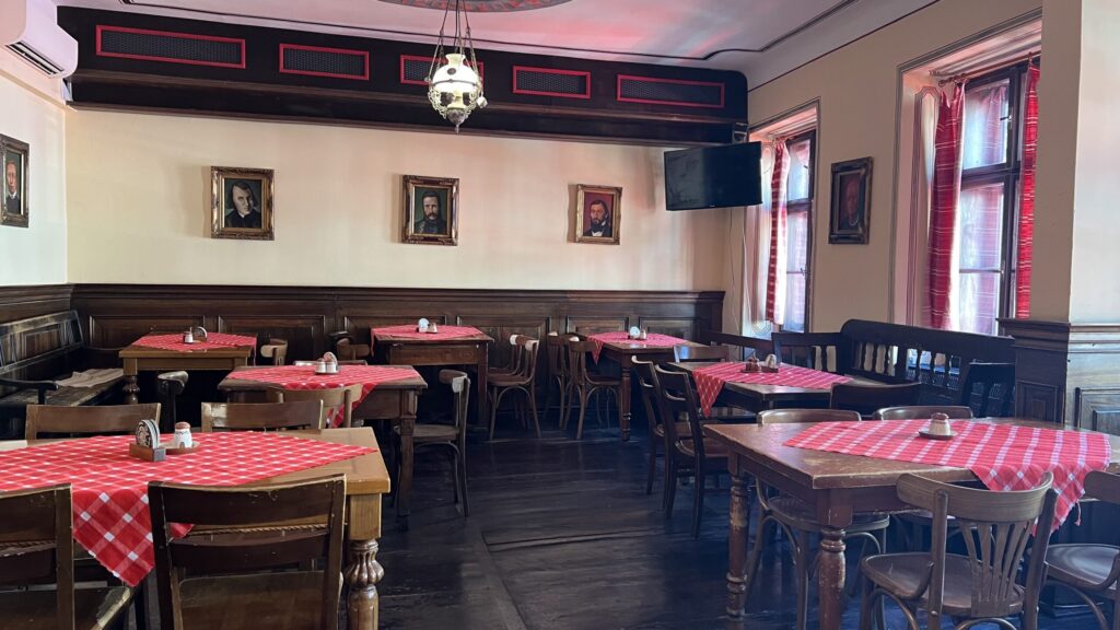 Slovak Pubの店内の様子 (午前11時ごろ)