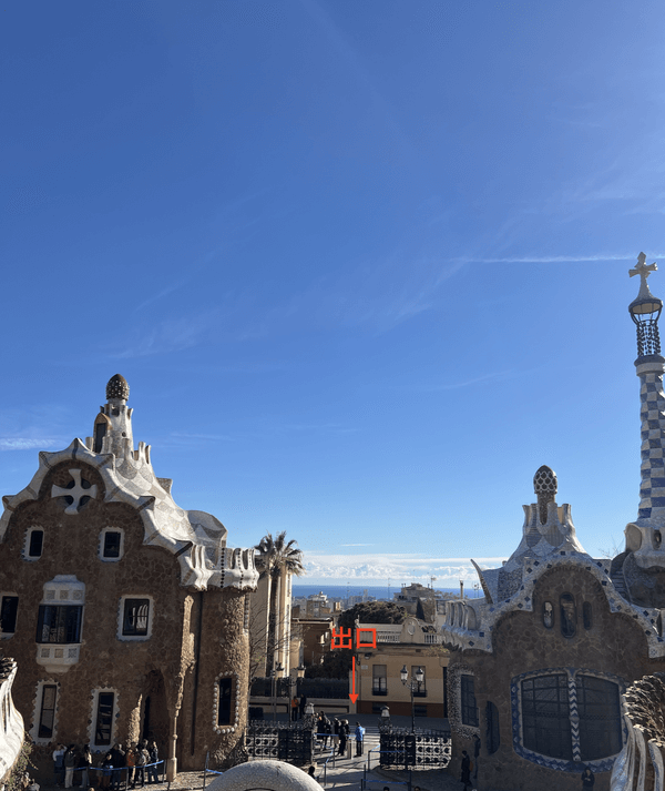 グエル公園出口