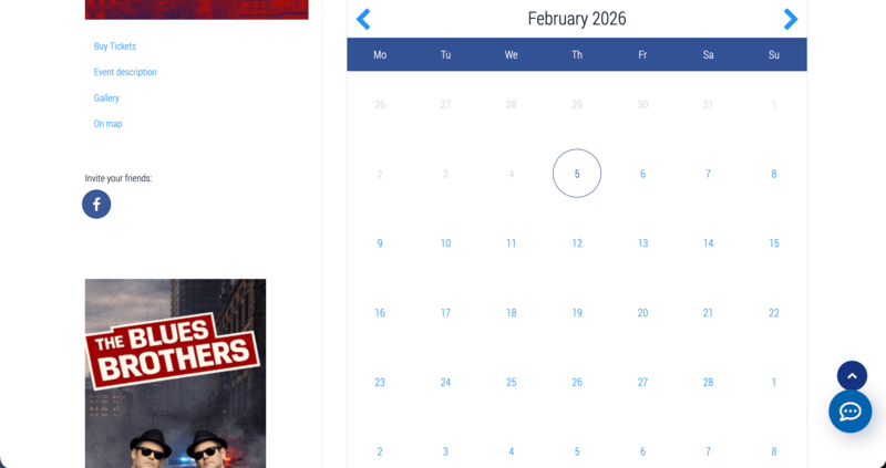 プラハ城チケット日付選択画面
