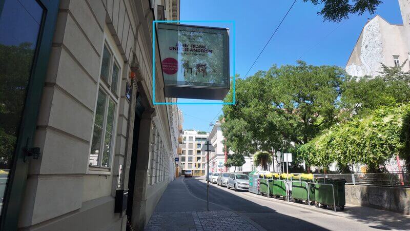 王宮家具博物館の看板