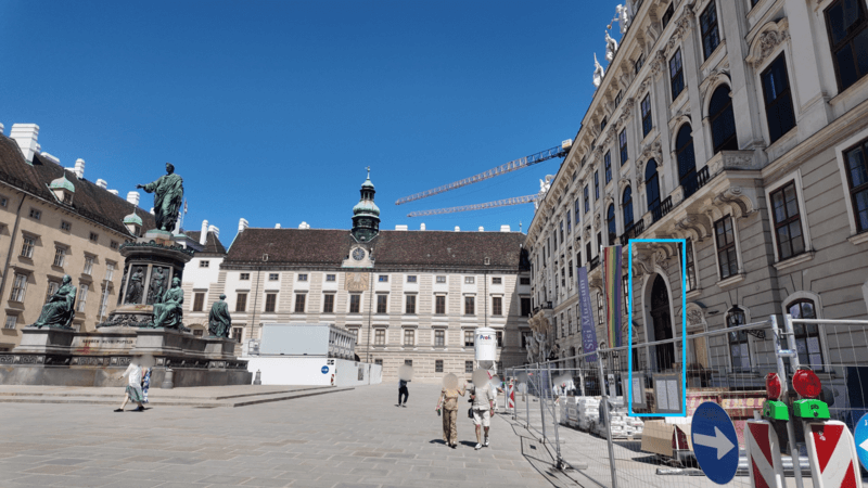 シシィ博物館の入口