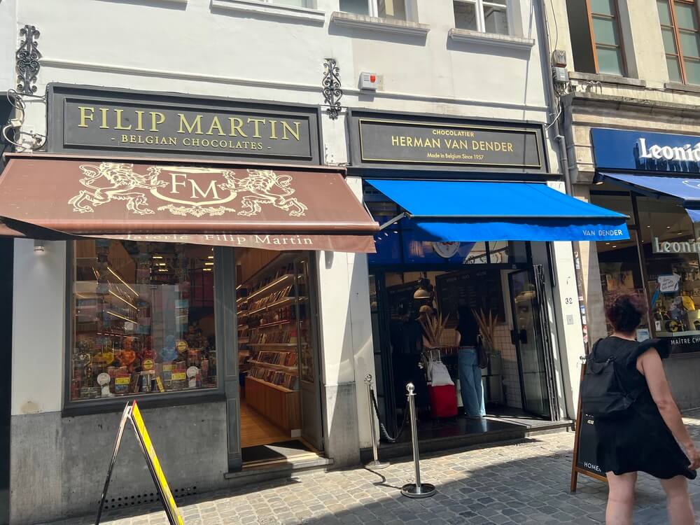 Van Dender店頭の写真（2026年6月訪問時）